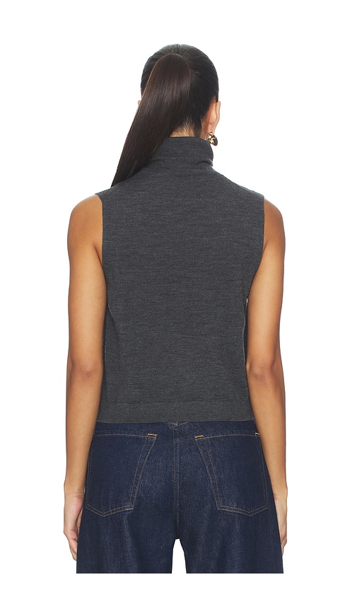  Leset Bluse Mit Rollkragen James In Grey. Größe M. Also In L. 