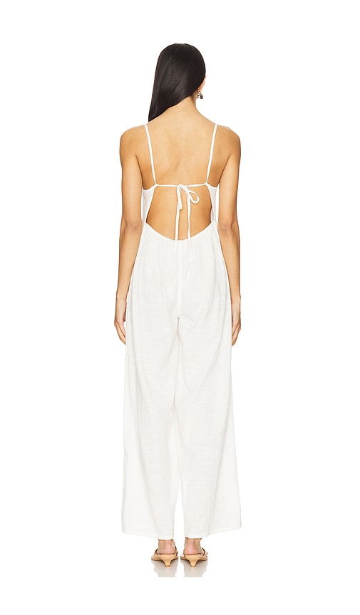  Lspace Jumpsuit Jaida In White. Größe L. Also In Xl. 