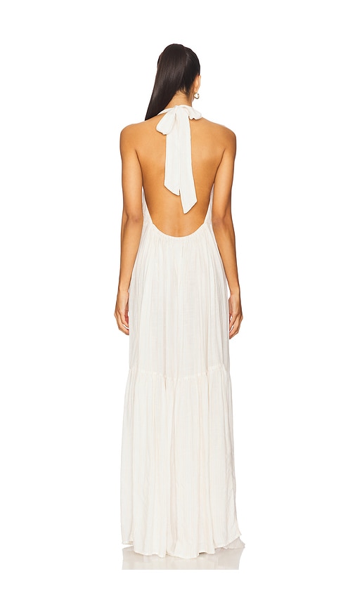  Lspace Soller Maxi Dress In Cream. Size M. Also In L, Xl. 
