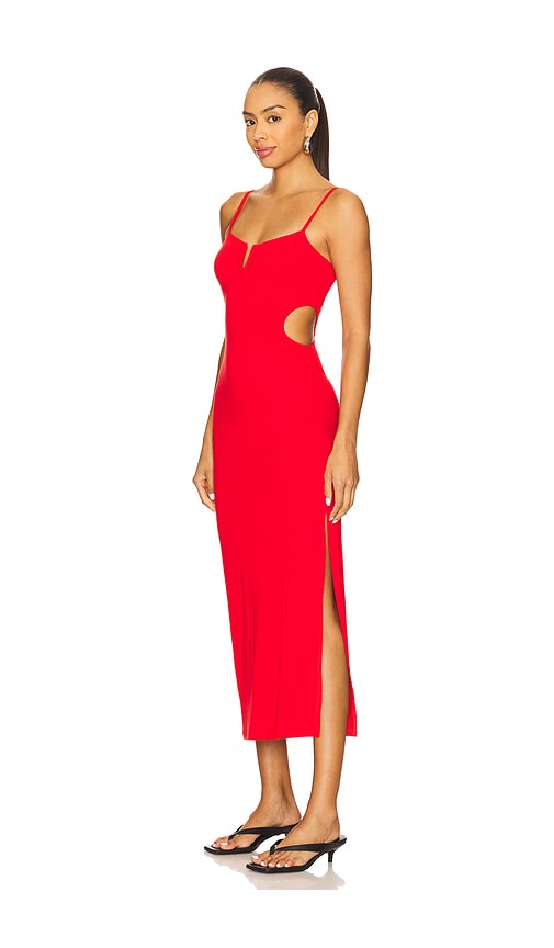L*space Cameron Midi Dress In Red