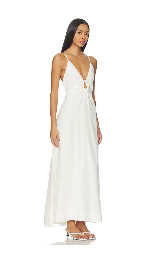  Lspace Mabel Maxi Dress In Cream. Size S. Also In Xs, M, L. 