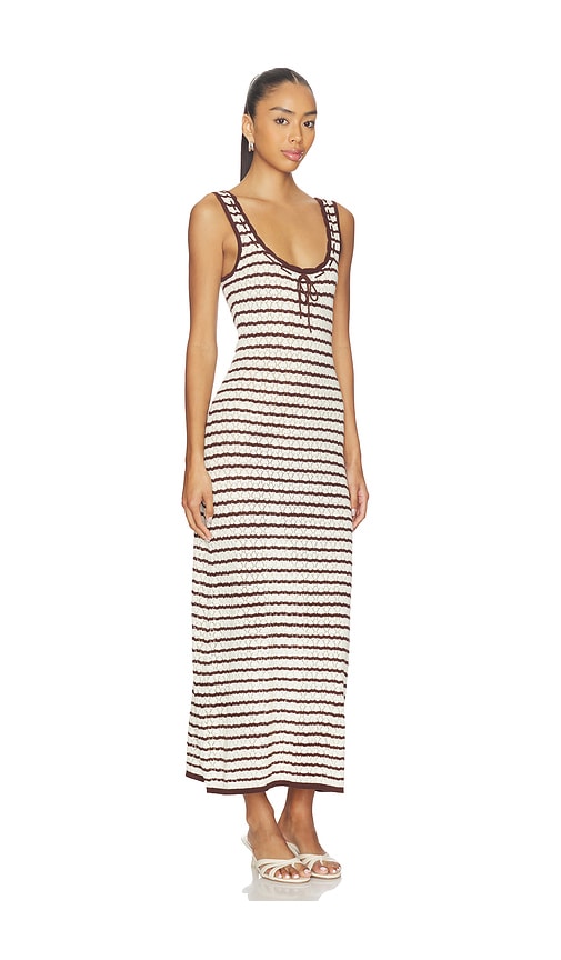  Lspace Rosalie Maxi Dress In Brown. Size S. Also In Xs, M, L. 