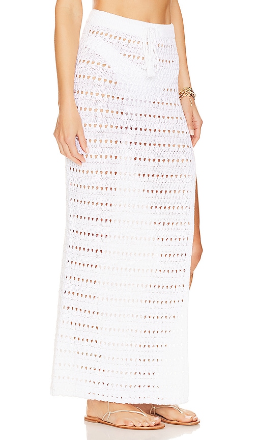 Shop L*space Sweetest Thing Skirt In Ivory