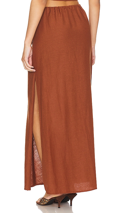  Lspace Summer Feels Skirt In Cognac. Size M. Also In L. 