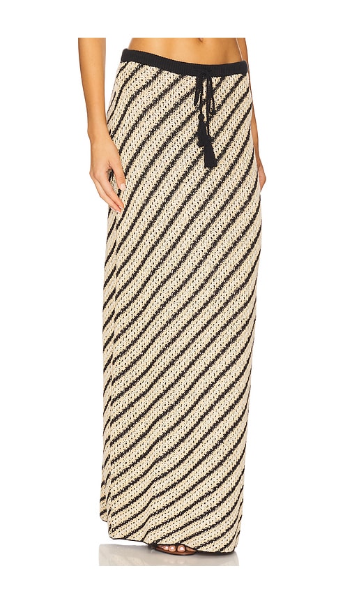 L*space Lspace La Bianca Open Stitch Cotton Cover-up Skirt In Multi