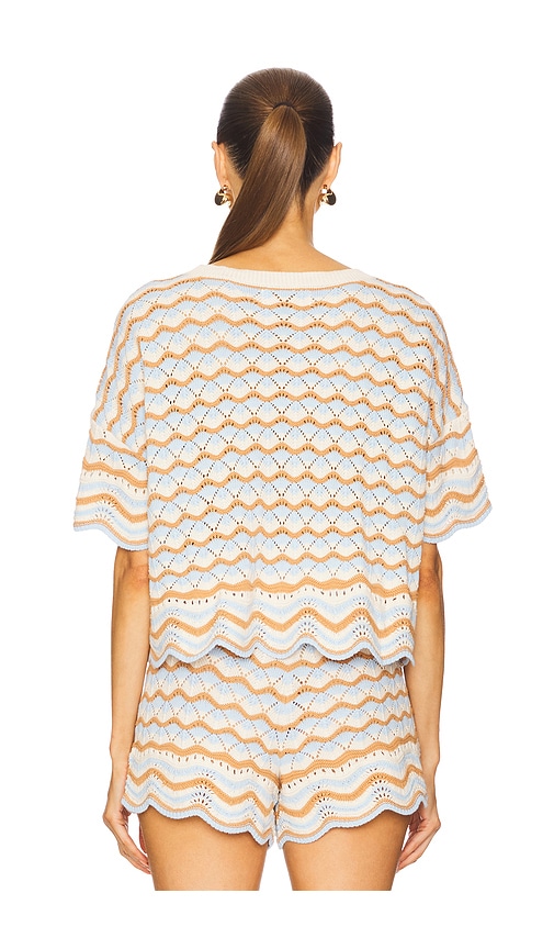  Lspace Oberteil Sunchaser In Cream,baby Blue. Größe S. Also In M, L, Xl. 