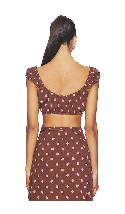  Lspace Ever Top In Brown. Size S. Also In Xs, M, L, Xl. 