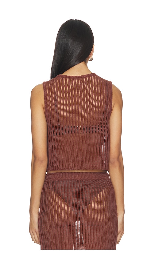  Lspace Crop-top Sander In Brown. Größe S. Also In Xs, M, L, Xl. 