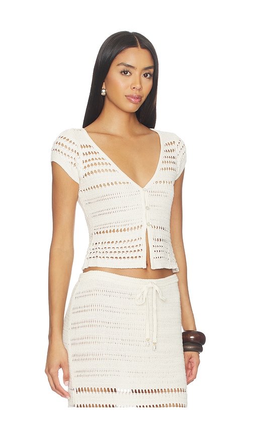  Lspace Tula Top In Cream. Size S. Also In Xs, M, L. 