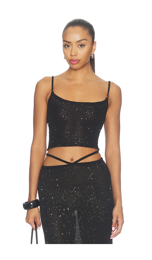 Last Light Top by L*Space in Black
