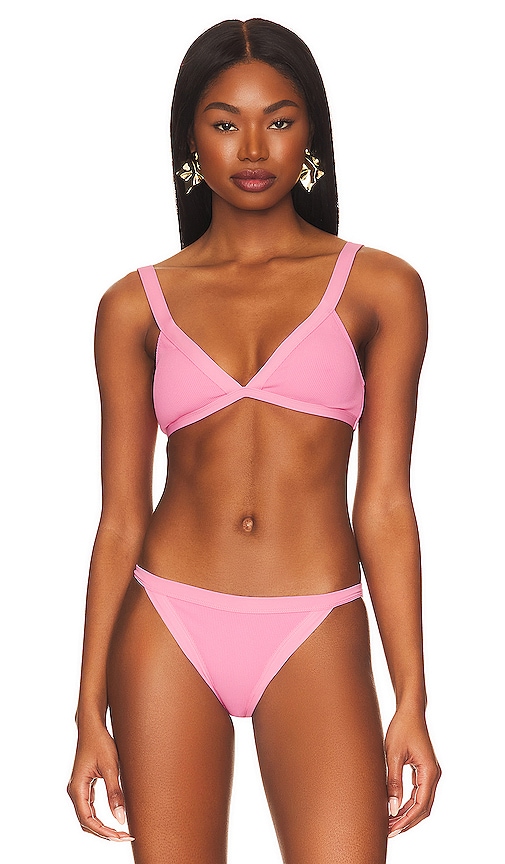 L*space Farrah Bikini Top In Guava