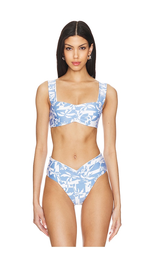 LSPACE Marlee Bikini Top in Sunshine Express