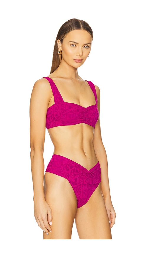 L*space Eco Marlee Bikini Top In Berry