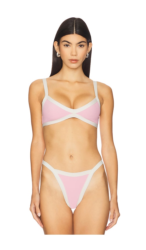Taylor Bikini Top in Blush. - size XS (also in L, M, S)