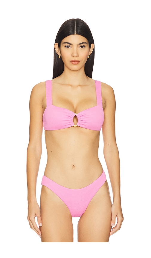 Willow Bikini Top in Pink. - size L (also in M, S, XL, XS) - LSPACE - Modalova