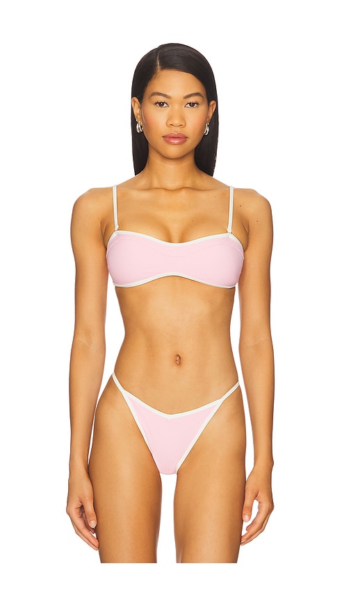 Selena Bikini Top in Blush. - size XL (also in L, M, S)