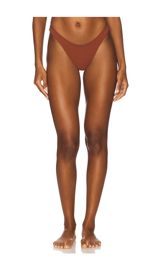 Donnie Bikini Bottom in Brown. - size XS (also in L, M, S, XL)