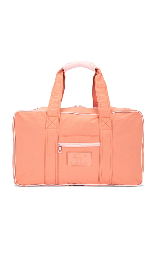 x ALOHA Weekend Duffle Bag in Coral.