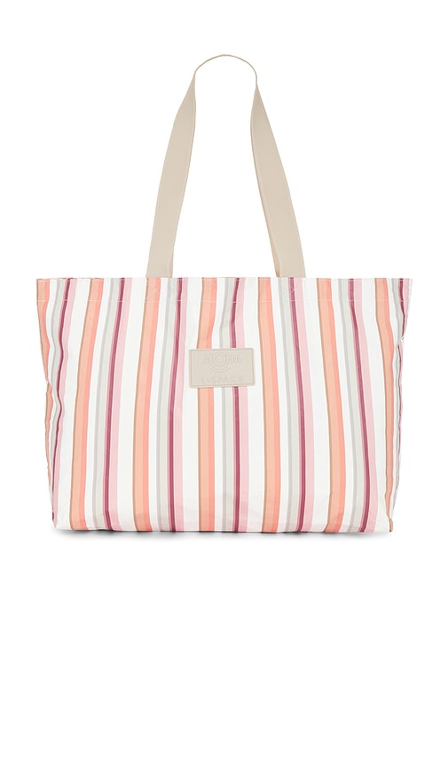 x ALOHA Holo Holo Tote in Pink.
