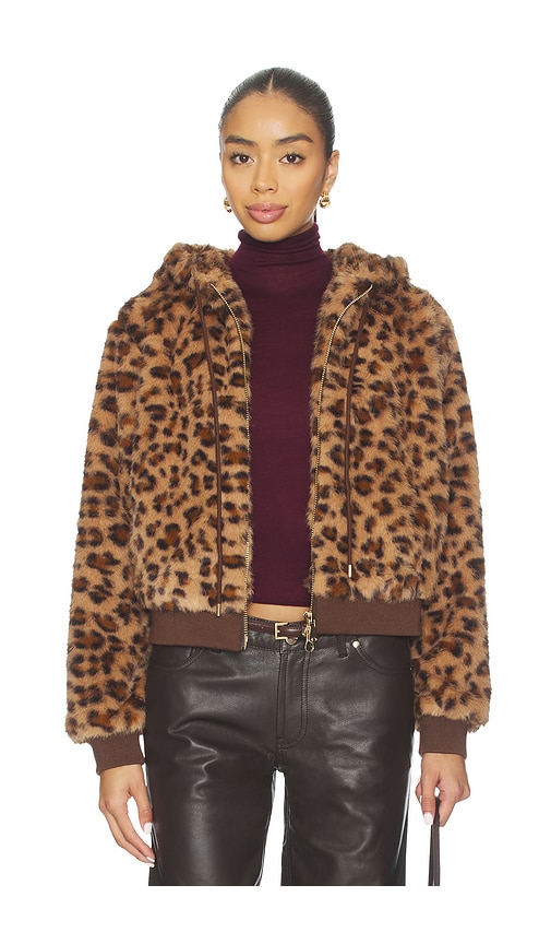 Le Superbe Windward Hoodie In Animal Print
