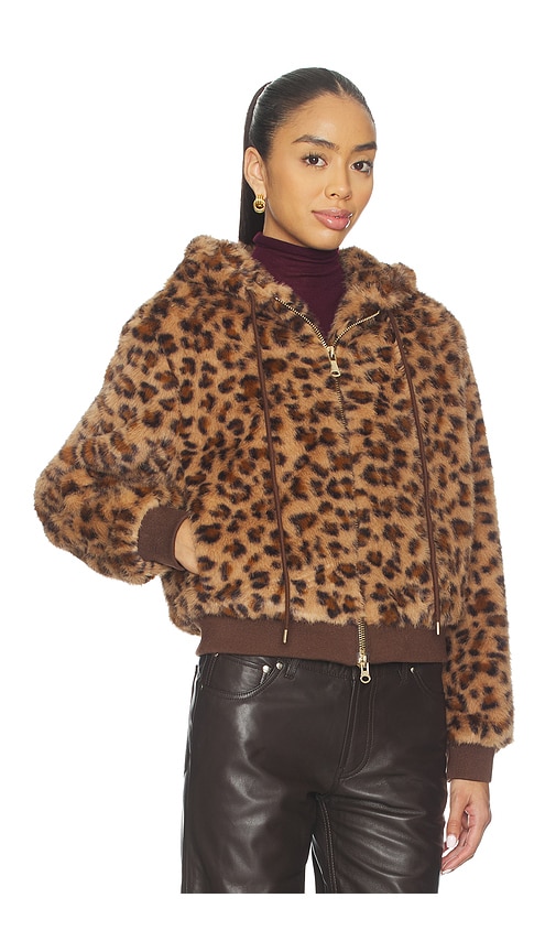 Le Superbe Windward Hoodie In Animal Print