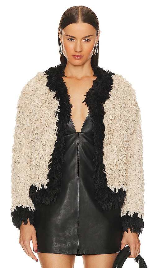 Impeccable Silver Fox Fur Bomber Jacket