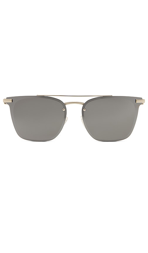Le Specs Sonnenbrille In Metallic Silver