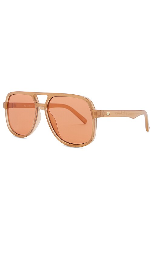 Shop Le Specs Trailbreaker Sunglasses In Rose