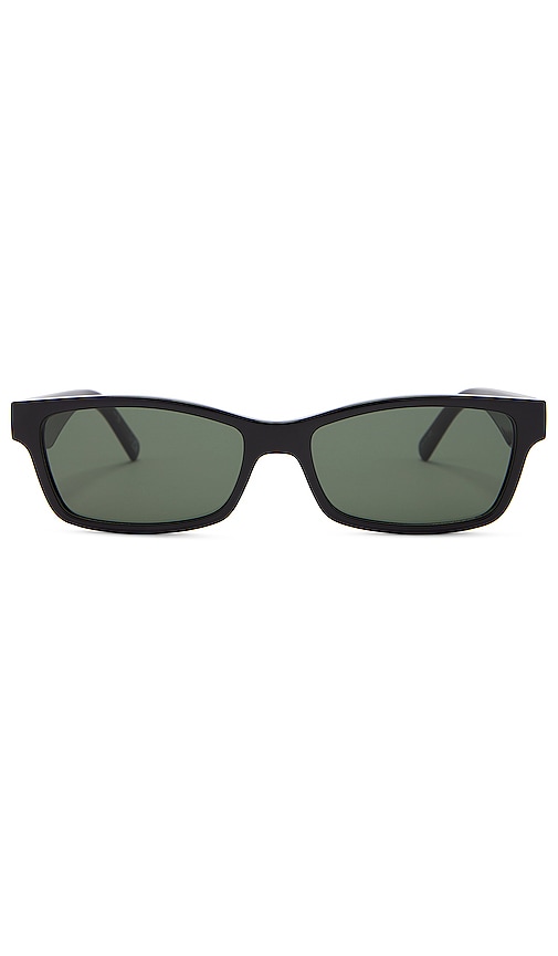 Le Specs Plateaux Sunglasses in Black.