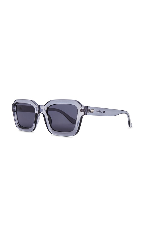 Shop Le Specs Impossible Sunglasses In Pewter