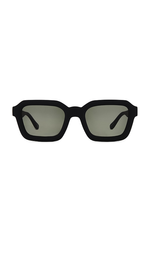 Shop Le Specs Impossible Sunglasses In Matte Black