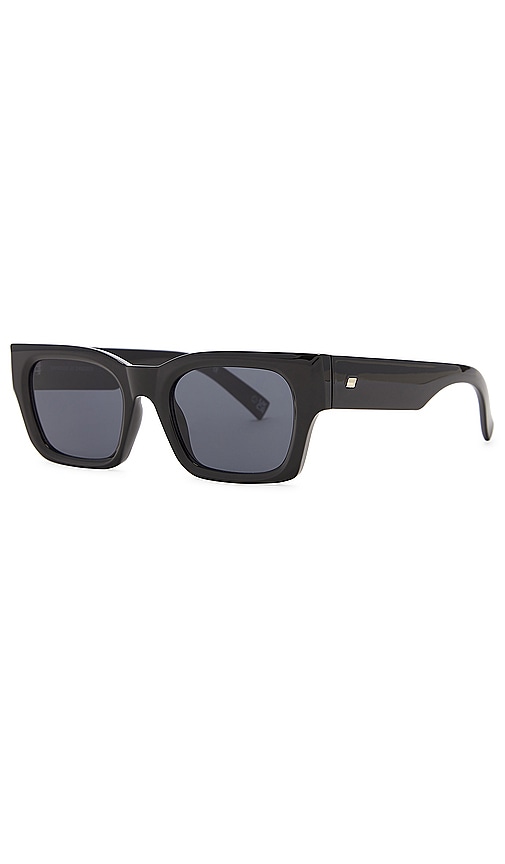 Shop Le Specs Shmood Sunglasses In Black