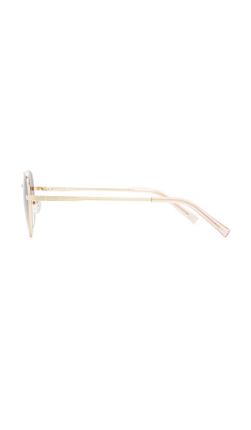  Le Specs Sonnenbrille Odyssey In Metallic Gold. 