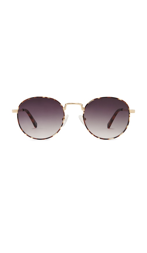 Le Specs Lost Legacy Sunglasses in Gold, Tortoise, & Khaki Gradient