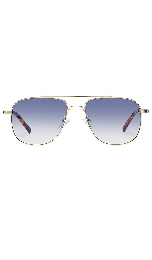 Le Specs The Charmer in Metallic Gold.