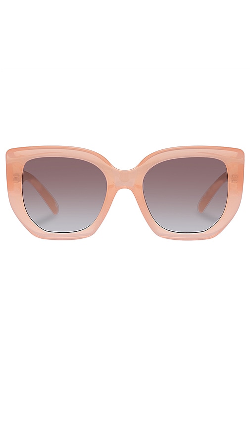 Shop Le Specs Euphoria In Mimosa Pink & Brown Gradient