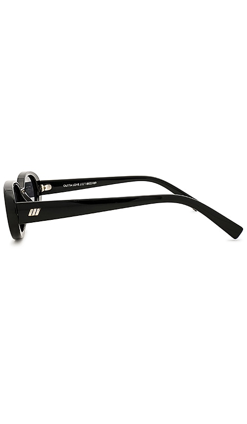  Le Specs Sonnenbrille Outta Love In Black. 