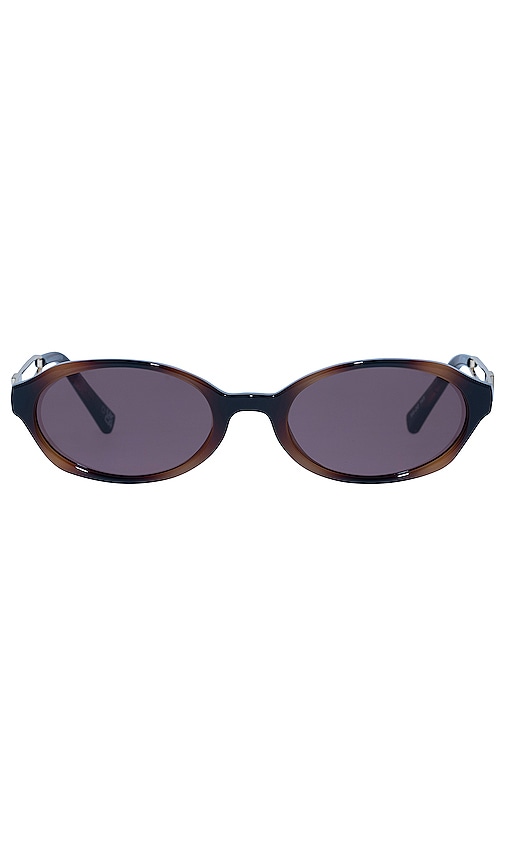 Le Specs Lunita in Tort & Smokey Brown Mono