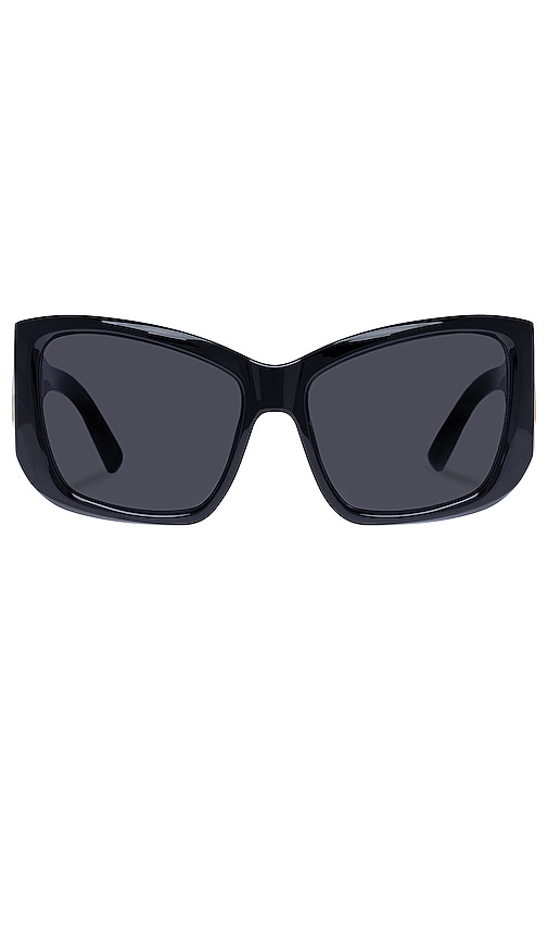 Le Specs Primal Instinct In Black & Smoke Mono