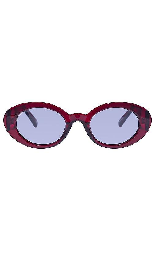 Le Specs Nouveau Vie In Ruby & Smoke Tint