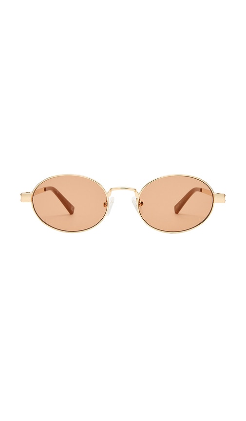 Le Specs Poseidon Deux Sunglasses In Gold