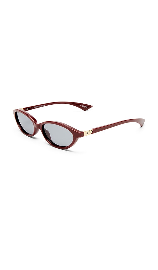 Le Specs Duskfall 55mm Oval Sunglasses