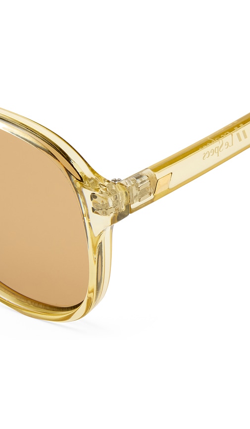 Le Specs Tragic Magic Sunglasses In Tan. 