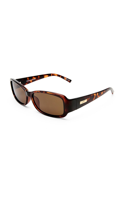  Le Specs Gigglemug Sunglasses In Brown. 