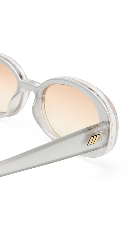  Le Specs Sonnenbrille Outta Love In Metallic Silver. 