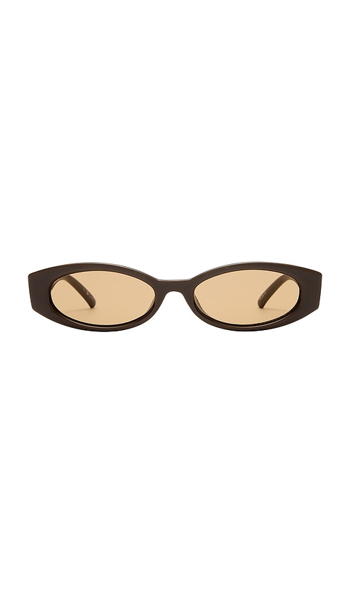 Le Specs Belladonna Sunglasses In Cocoa