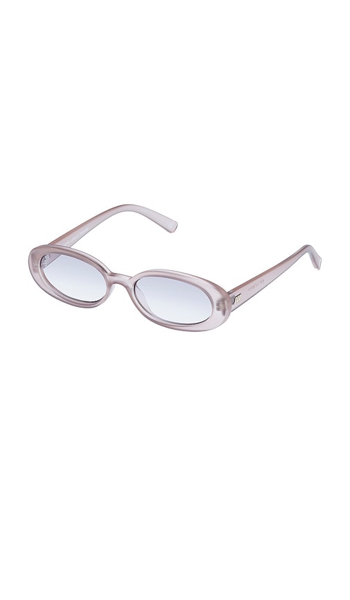 Shop Le Specs Outta Love Sunglasses In Taupe