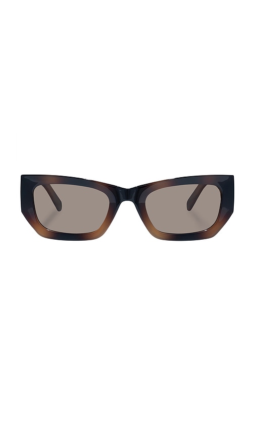 Shop Le Specs Beachcomber Sunglasses In Brown