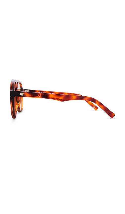  Le Specs Tragic Magic Sunglasses In Brown. 
