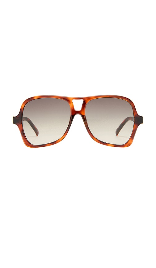 Fortune Teller Sunglasses in Brown.